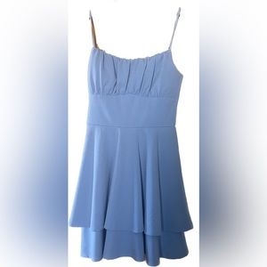 EMERALD SUNDAE powder blue skater dress size XS worn 1x